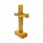 Olive Wood Table Cross With Stand 5.4 Inches Hand Made Holy Land Jerusalem