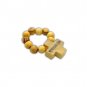 3 Pcs Lot of Olive Wood Gift Set Hand Holding Comfort Cross Rosary Finger Rosary