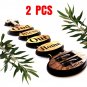 2 Pcs Olive Wood God Bless Our Home Wall Hanging Plaque Handmade Jerusalem