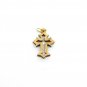 50 Pcs Olive Wood Cross Pendants Charms Laser Cut Hand Made Holy Land Jerusalem