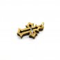 50 Pcs Olive Wood Cross Pendants Charms Laser Cut Hand Made Holy Land Jerusalem