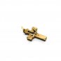 100 Pcs Olive Wood Cross Pendants Charms Dove Engraved Hand Made Holy Land
