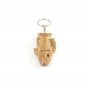Olive Wood Jesus Fish Ichthys Keyring Keychain Hand Made Holy Land Jerusalem