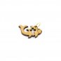 50 Pcs Olive Wood Fish With Cross Pendants Charms Laser Cut Hand Made