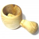 Olive Wood Screw Nut Cracker Hand Made Holyland Jerusalem