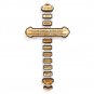 Olive Wood Lord's Prayer Wall Hanging Cross With Incense Hand Made Jerusalem