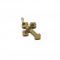 100 Pcs Olive Wood Cross Pendants Charms Orthodox Hand Made Holy Land Jerusalem