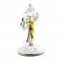3 Pcs Metal Cross With Stand Crucifix Car Ornament Holy Land Jerusalem