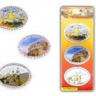 3 Pcs Holyland Refrigerator Magnets Set Jerusalem Bethlehem Jericho