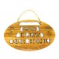 Olive Wood Holyland Gift Set 7 Pcs Rosary Cross Plaque Bracelet Keychain