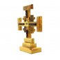 Jerusalem Cross With Stand God Bless Our Home Olive Wood Hand Made Jerusalem