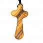 Olive Wood Rosary With Heart Wall Hanging Hand Made Holy Land Jerusalem