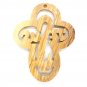 5 Pcs Lot Olive Wood Cross Jesus Name Hand Carved Holyland Jerusalem