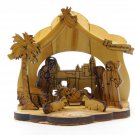 Olive Wood Nativity Set Christmas Decoration Gift Hand Made Holy Land Bethlehem