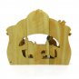 Olive Wood Nativity Set Christmas Decoration Gift Hand Made Holy Land Bethlehem