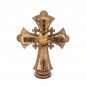 God Bless Our Home Olive Wood Hand Made Cross With Circle Stand Holy Land