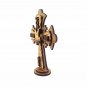God Bless Our Home Olive Wood Hand Made Cross With Circle Stand Holy Land