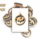 300 Pcs Olive Wood Dove Of Peace Pendants Charms Laser Cut Holy Land Jerusalem