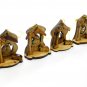 Olive Wood Nativity Set 4 Pcs Christmas Tree Ornament Gift Hand Made Holy Land