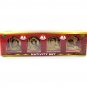 Olive Wood Nativity Set 4 Pcs Christmas Tree Ornament Gift Hand Made Holy Land