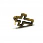 100 Pcs Olive Wood Crosses Pendants Charms Hand Made Holy Land Jerusalem