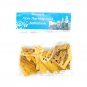 10 Pcs Olive Wood Christmas Tree Ornaments Pendants Hand Made Holy Land