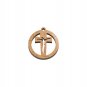50 Pcs Olive Wood Cross Crucifix Pendants Charms Earings Handmade Holyland...