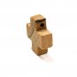 50 Pcs Olive Wood Jerusalem Crosses 2 cm Rosary Crosses Hand Made Holy Land