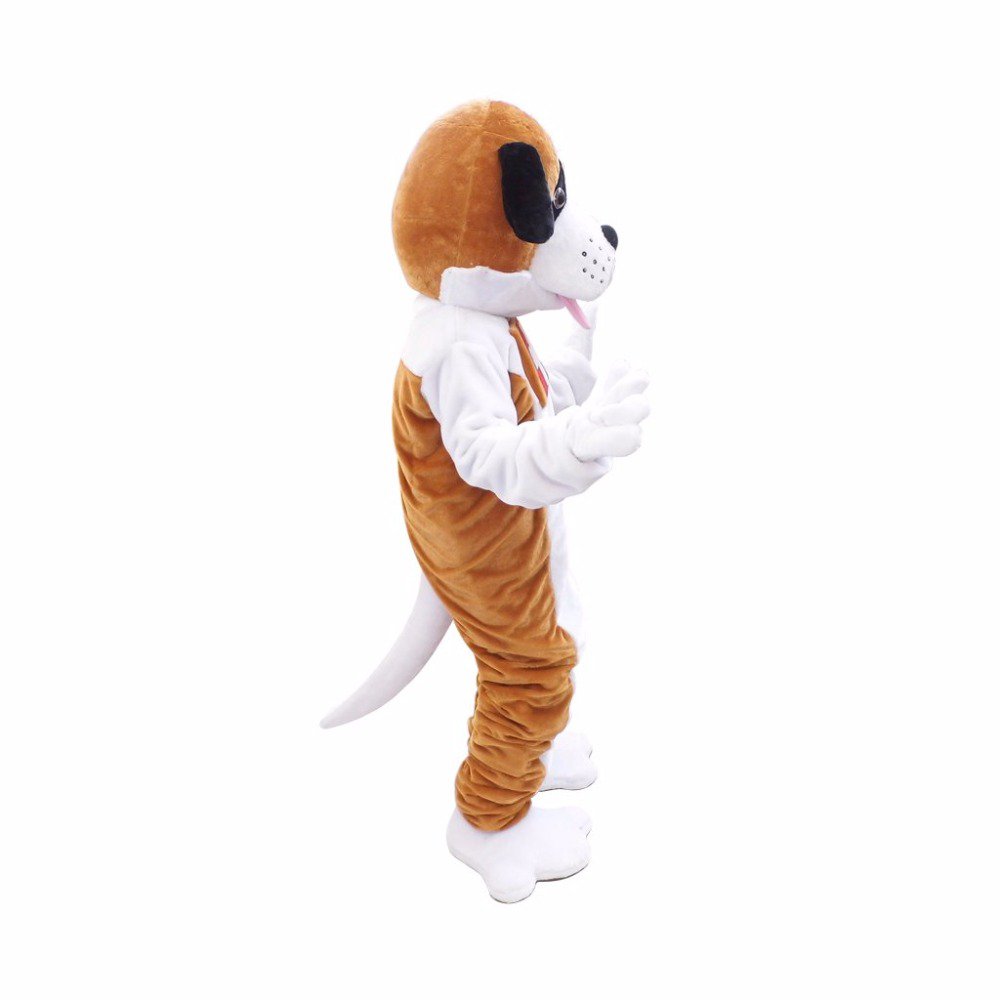 Unisex Mascot Costume St. Bernard Dog Cosplay Costume Halloween and