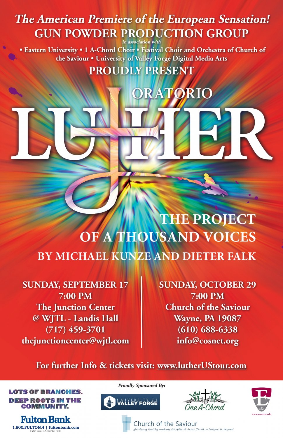 Autographed Luther Poster