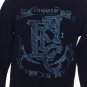Epic Threads Boy's XL Shirt "Standard Of" Black Long Sleeve Thermal Graphic Logo
