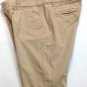 Woman's Knee Length Beige Shorts Size 10 J C Penny, Stretchy, Flat Front,