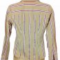 Ann Taylor Loft Petites Long Sleeve Striped Button-Up Blouse Size XSP