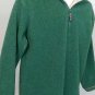 CABELA'S Heavy Fleece Green Pullover 1/4 Zip Sz M