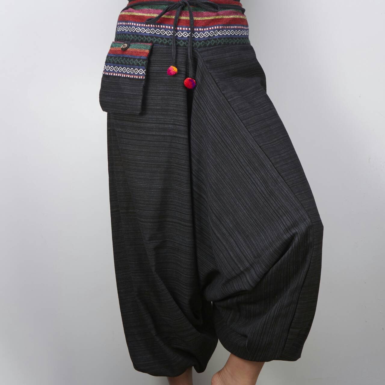 Long cotton trousers