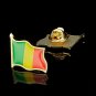 10PCS African Country Mali Country Beautiful 3D Waving Flag Lapel Pin Brooc
