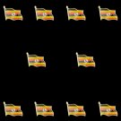 10PCS The Republic of Uganda National Emblem Multicolor Commemorative B