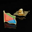 Africa The State of Eritrea Coat of Arms Flag National Emblem Flag Lapel Pin Brooch Badges