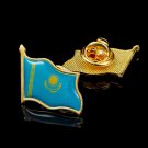 Kazakhstan Vintage Men Badge Brooch Flag Lapel Pin Shirt Suit Collar Jewelry Gift For Men