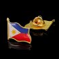 5PCS Philippines Flag Brooch National Emblem Badge Tie Backpack Lapel Pin Jewelry