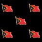 Timor-Leste Flag Waving 3D Lapel Hat Cap Tie Pin Badge Brooch Patriotism Pride Brooch