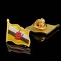 5PCS Brunei Enamel Flag Lapel Pins Badges Of Flag Multiple Design Pin Brooch