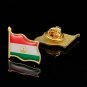 10PCS Tajikistan Collectible Lapel Tie Metal Souvenir Badge Official Flag Brooch Pin Jewelry Gift