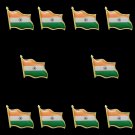 10Pieces Indian Cute Lapel Pin Set Brooch Pin Badges Brooch for Clothing Bags Jackets Accessory