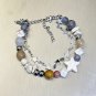 New Handmade Cream Color Matching Double Layer Star Bracelets Design G