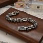HX Silver Color New Rattan Grass Pattern Bracelet Creative Design Pers