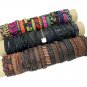 Leather Bracelets Bangle Jewelry | Leather Bracelet Lot Mix Color - 10