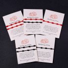 Bracelet Friendship Red Black | Bracelets Women Friendship | Red Rope