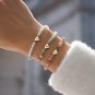 Fashion Classic Heart A-z Initial Letter Bracelet Women Handmade Sweet