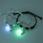 2PC/Set Luminous Cat Star Moon Bracelet Couple Cross Charm Handmade Ad